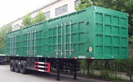 Van Box Semi Trailer