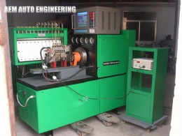 EDC in line pump test bench