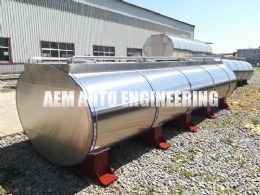 Aluminium Alloy Tank Vehicle for transpot milk and edible oil